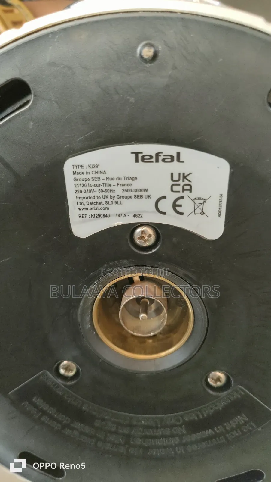 Uk Used Stainless Steel Tefal Avanti Classic Kettle, 1.7-L Capacity.