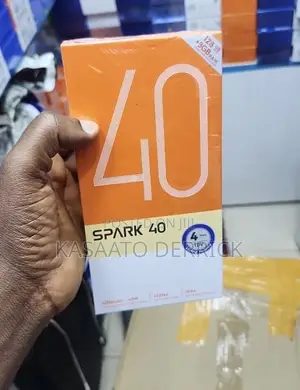 New Tecno Spark 40 128 GB Black