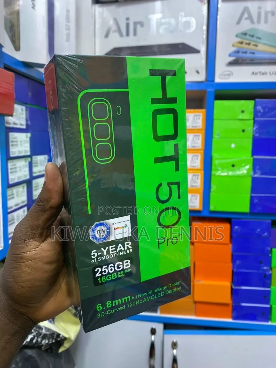 New Infinix Hot 50 Pro+ 4G 256 GB Black