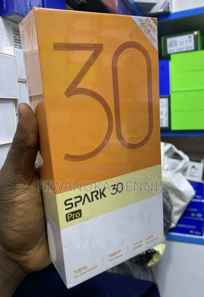 New Tecno Spark 30 Pro 256 GB Gray