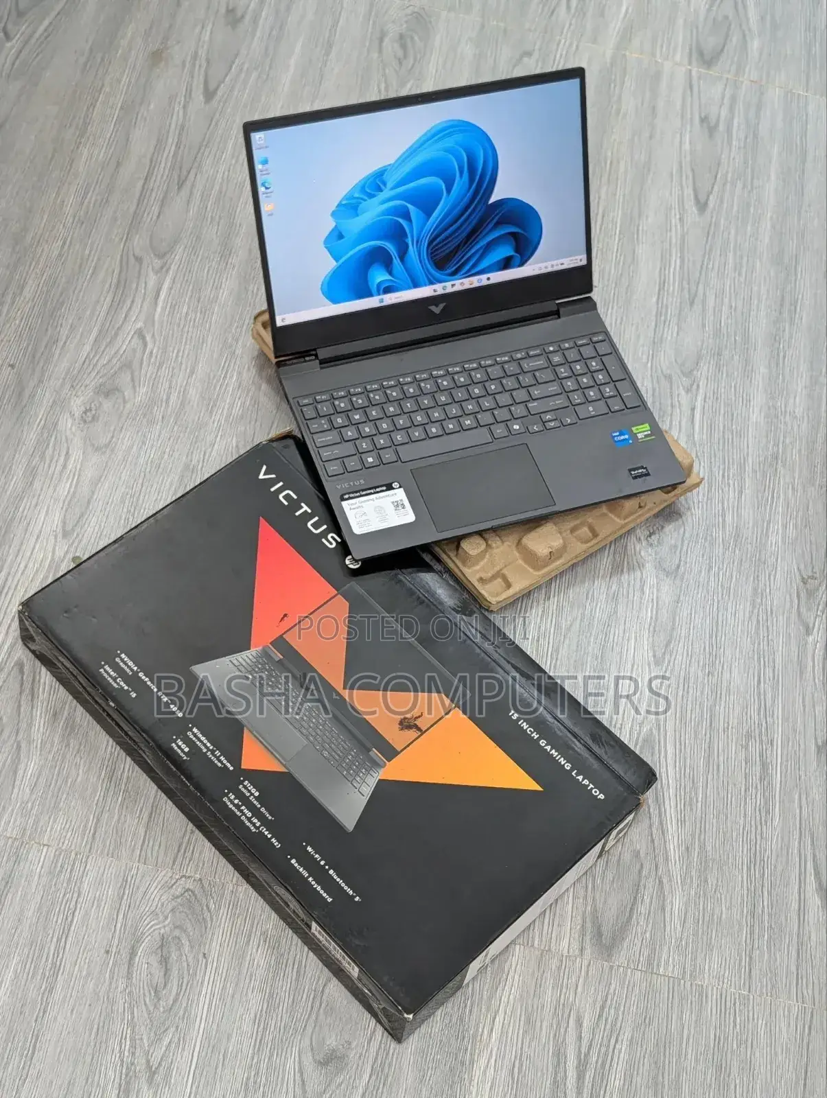 New Laptop HP Victus 15 16GB Intel Core i5 SSD 512GB