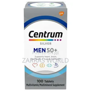 Centrum Silver Men 50+ Multivitamin 100 Tablets