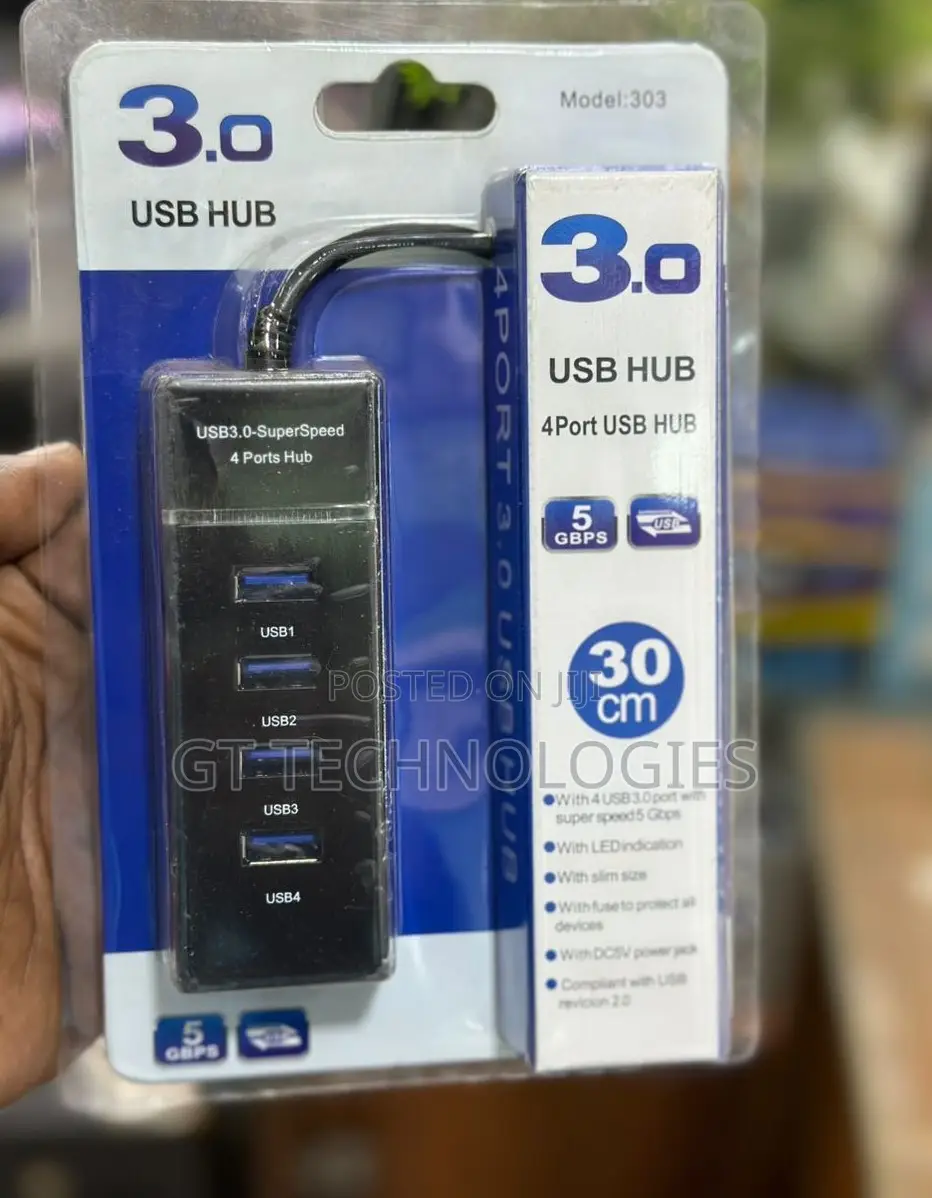 4-Port Usb 3.0 Hub /