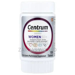 Centrum Silver Women 50+ Multivitamin 100 Tablets