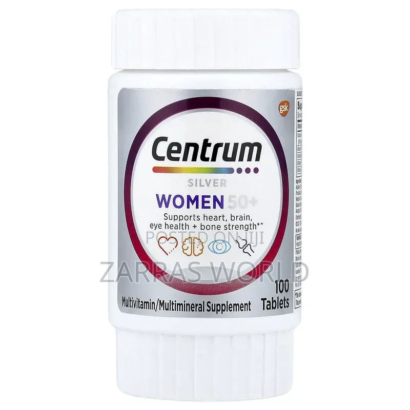 Centrum Silver Women 50+ Multivitamin 100 Tablets