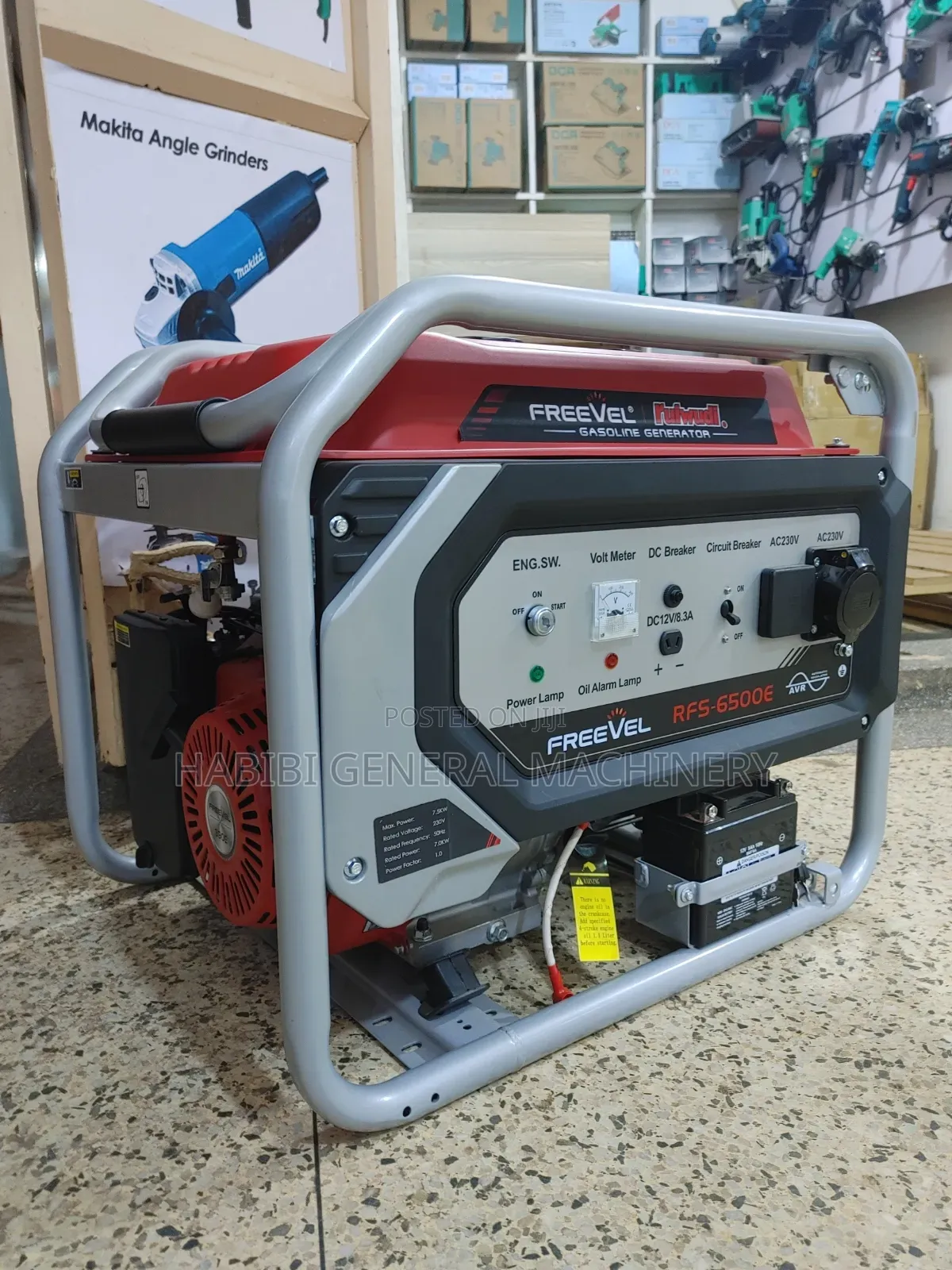 Maxmech Gasoline/Petrol Powered 8.5kva Commercial Generator