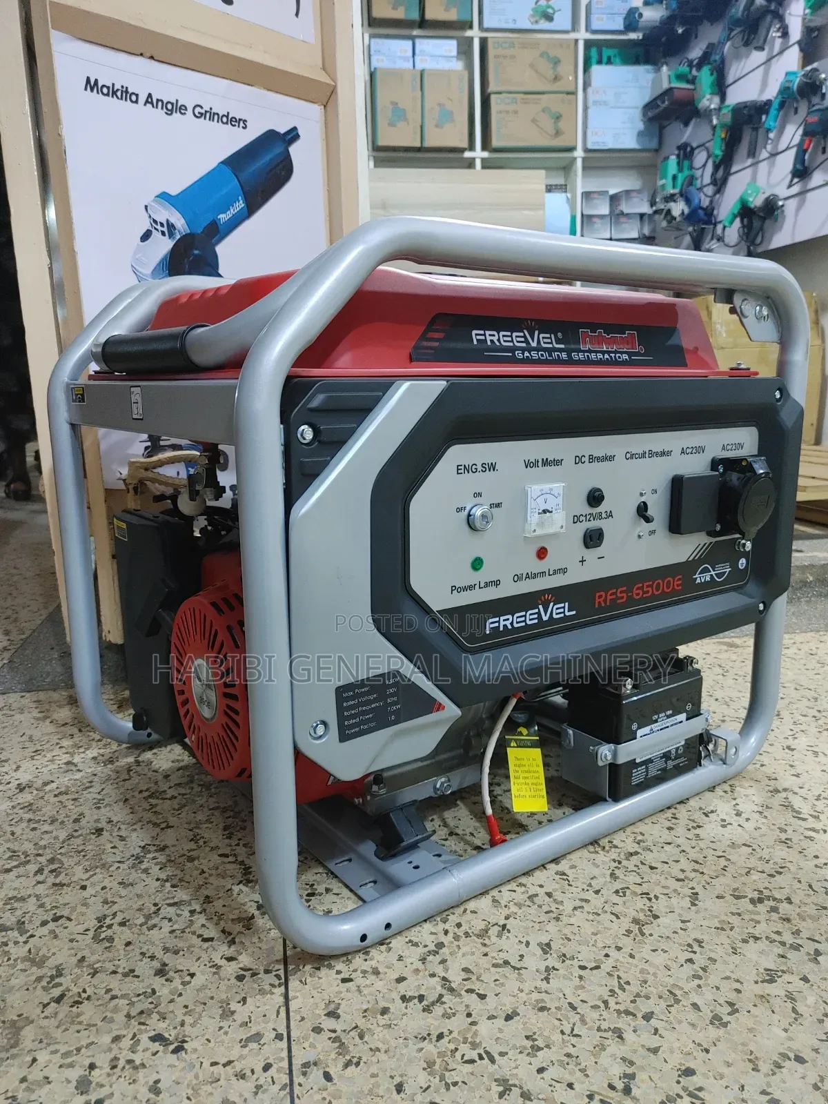 Maxmech Gasoline/Petrol Powered 8.5kva Commercial Generator
