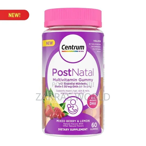 Centrum Postnatal Multivitamin 60 Gummies