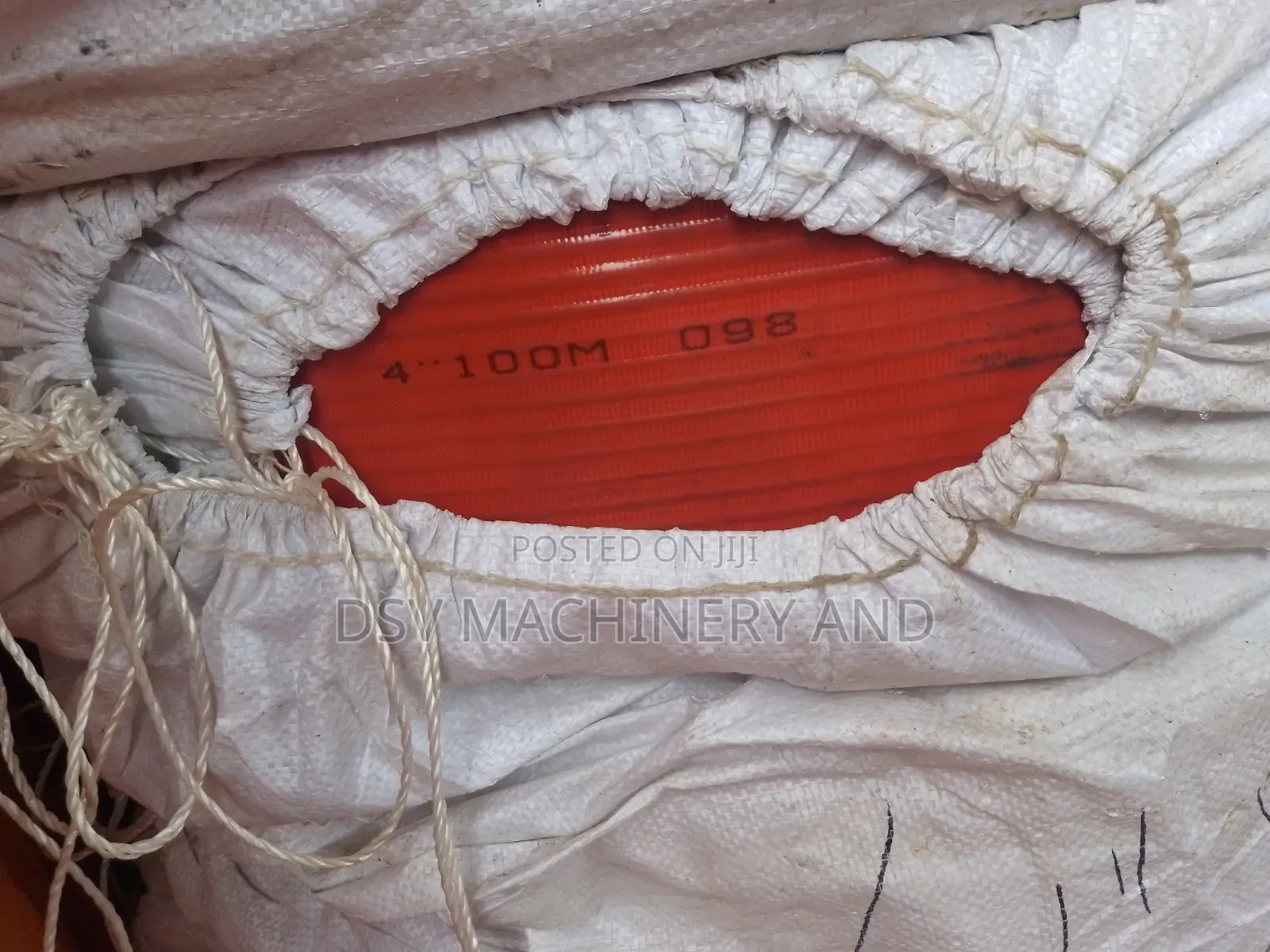 4" 4 Inches 100metres Red Sand Water Delivery Pipes
