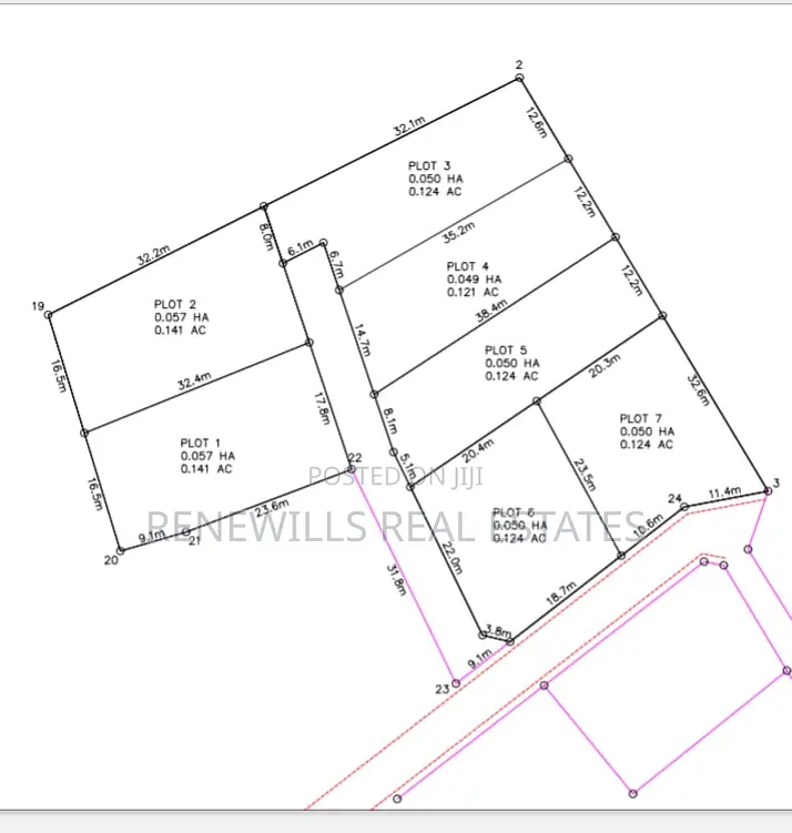 New Estate In Buwaya Sazi 50 By 100ft Plots Titled, Near The Road