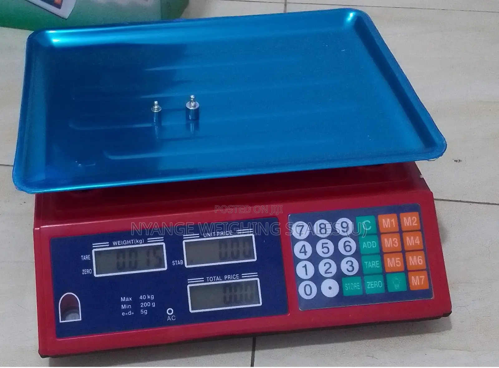 Digital Kitchen Weigh Scale 5kg Digital Weigh Table Top Weighing Scale