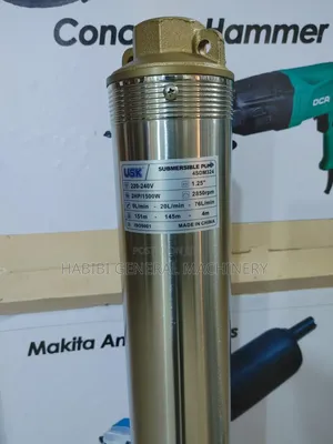 Durable 150m Submersible Deep Well Electric Water Pump