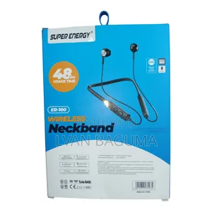 Super Energy Er-100 Wireless Neckband – Extra Bass Edition