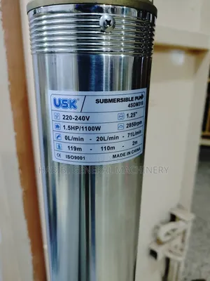 119 Metres Submersible Deep Well Electric Usk Water Pump