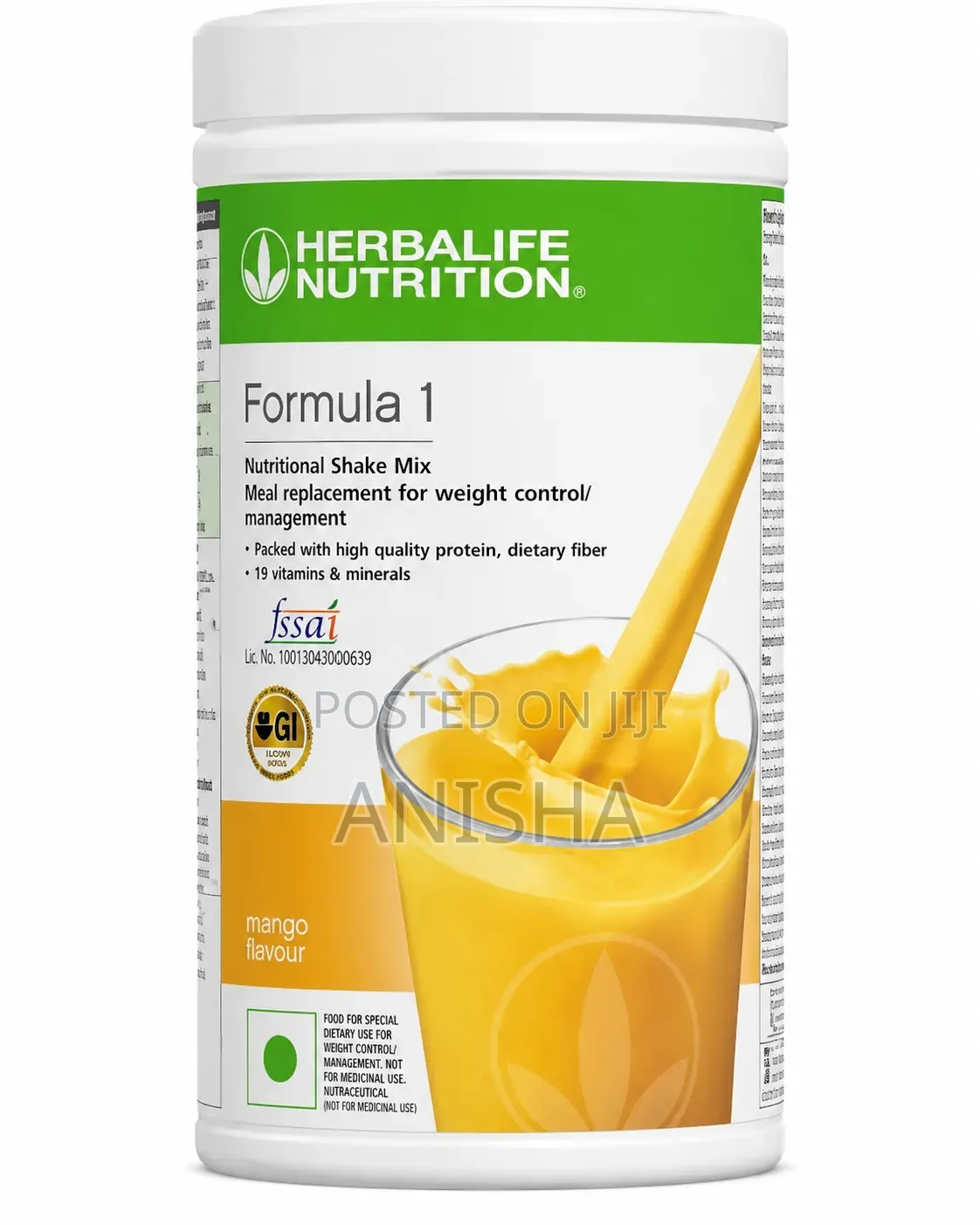 Herbalife Formula 1 Mango Shake Mix 500g