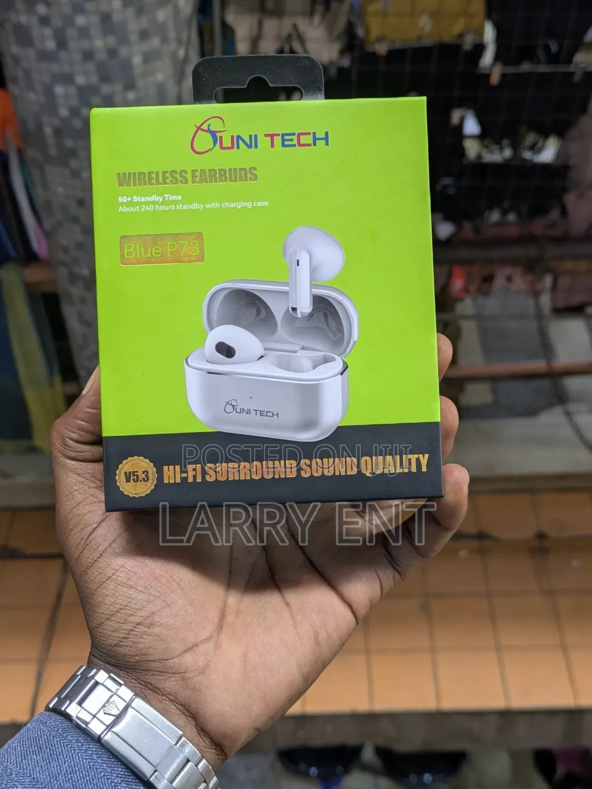 P73 Wireless Earbuds Bluetooth 5.3 Noise Reduction Earphones