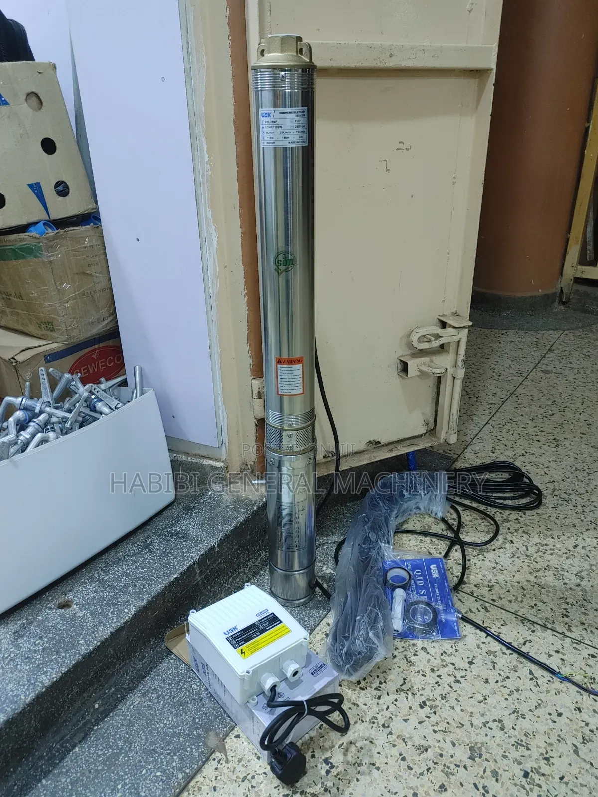 Deep Well/Submersible High Quality Electric 1.5hp Usk Water Pumps