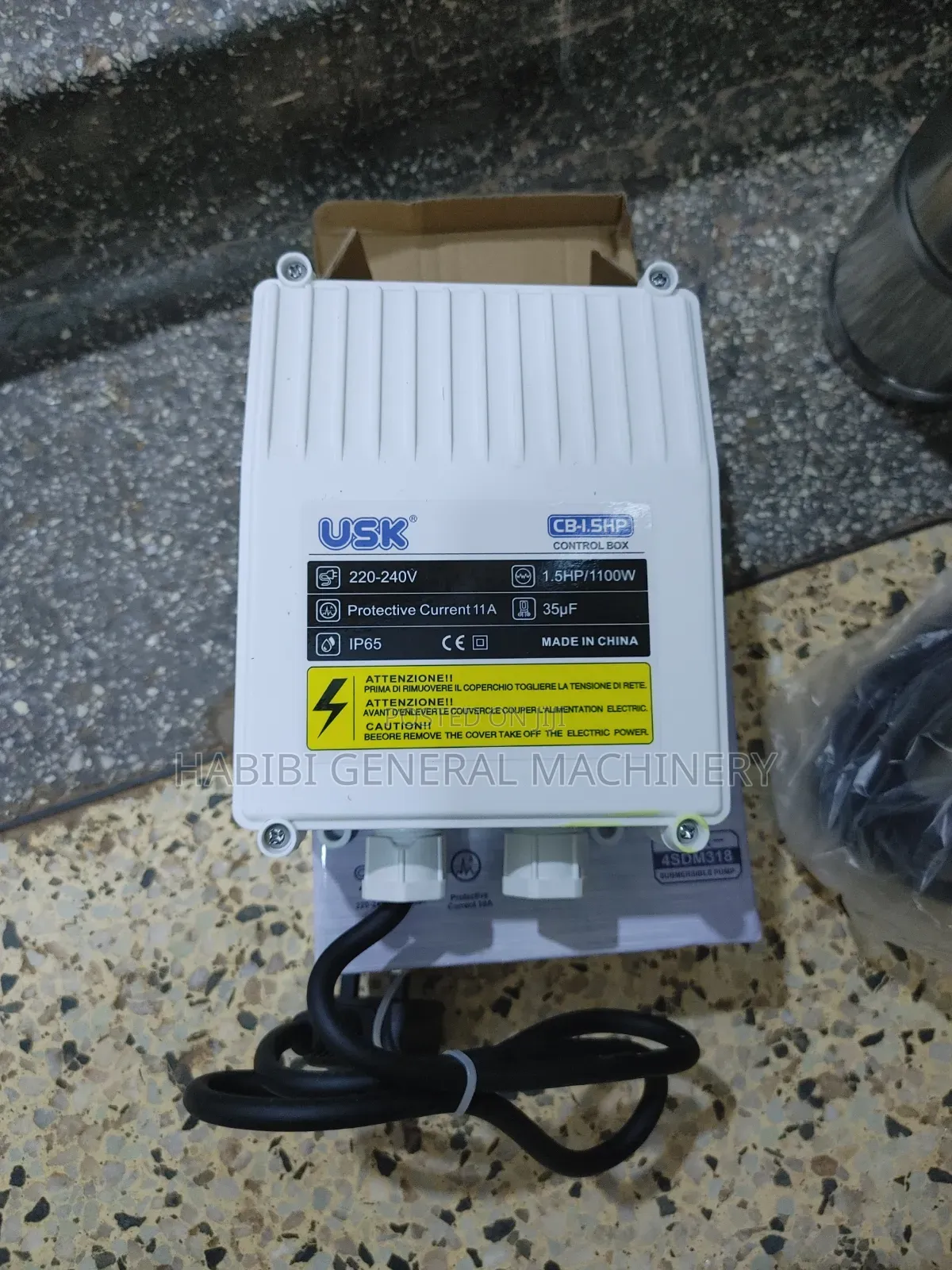 Deep Well/Submersible High Quality Electric 1.5hp Usk Water Pumps