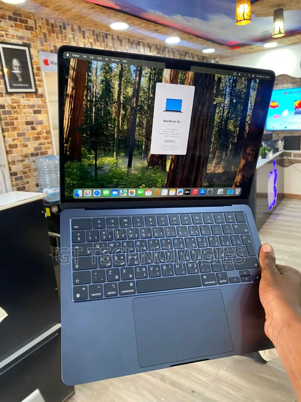 Laptop Apple MacBook Air 2020 M1 16GB Intel Core i7 SSD 512GB