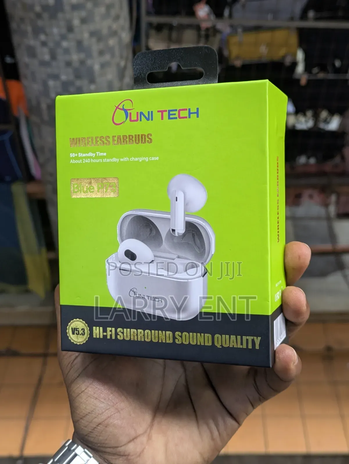 P73 Wireless Earphones Bluetooth 5.3 Metallic Charging Case