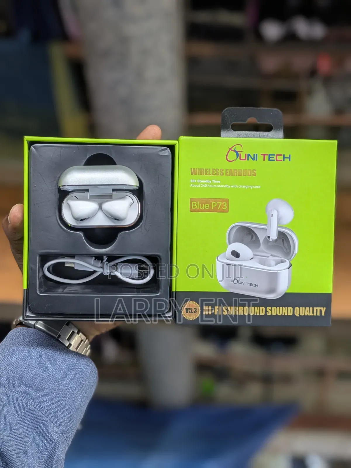 P73 Bluetooth 5.3 Earbuds Deep Bass Stereo Sound