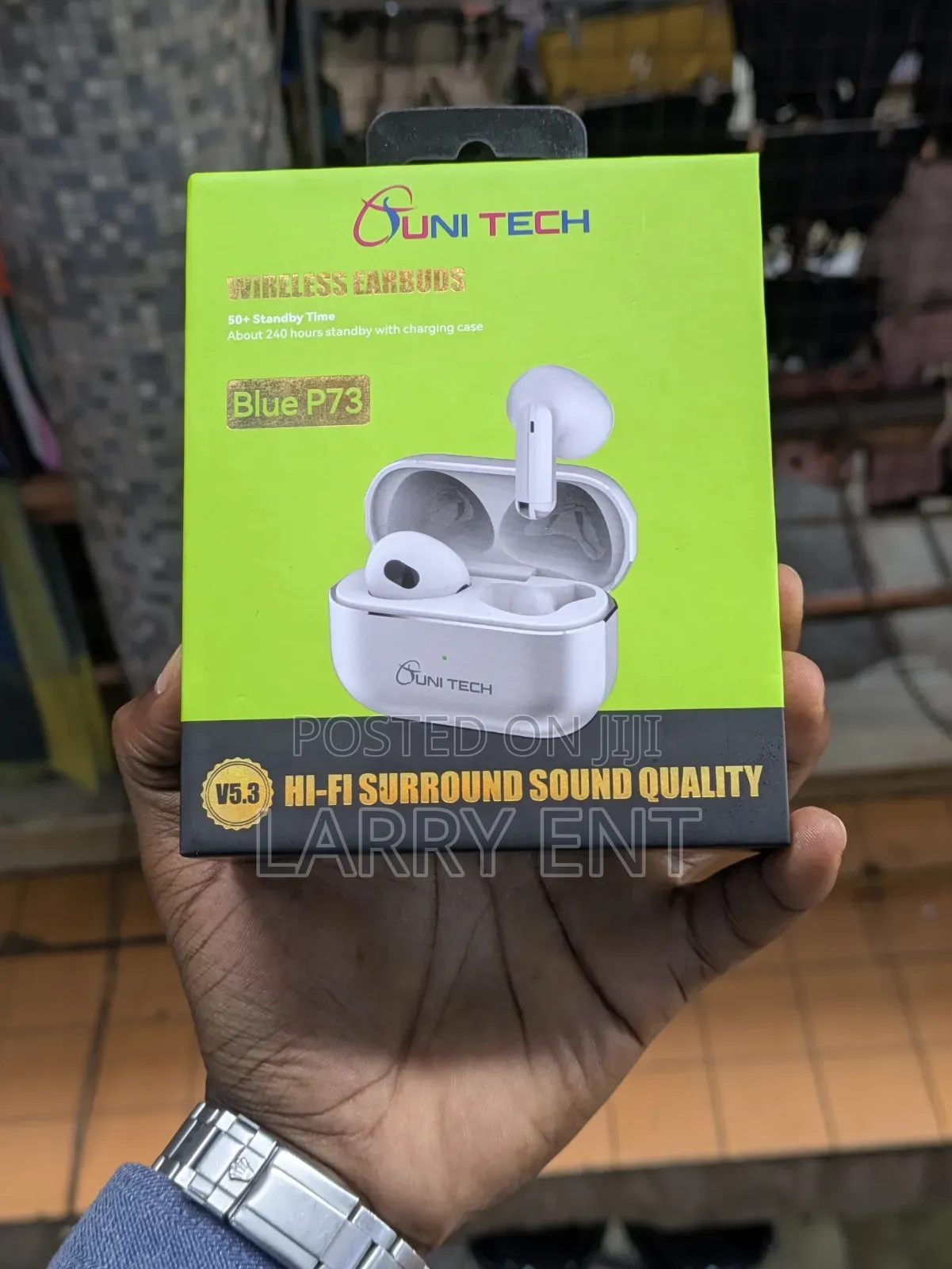 P73 Bluetooth 5.3 Earbuds Deep Bass Stereo Sound