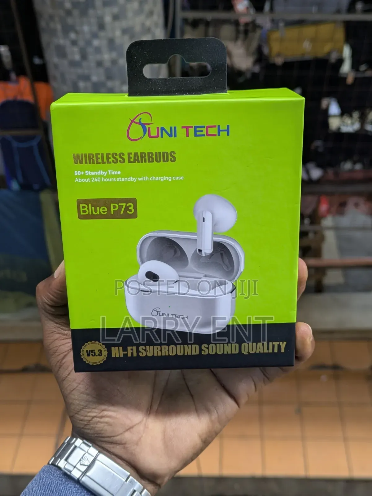 P73 Wireless Earbuds Noise Reduction Hd Calls Bluetooth 5.3