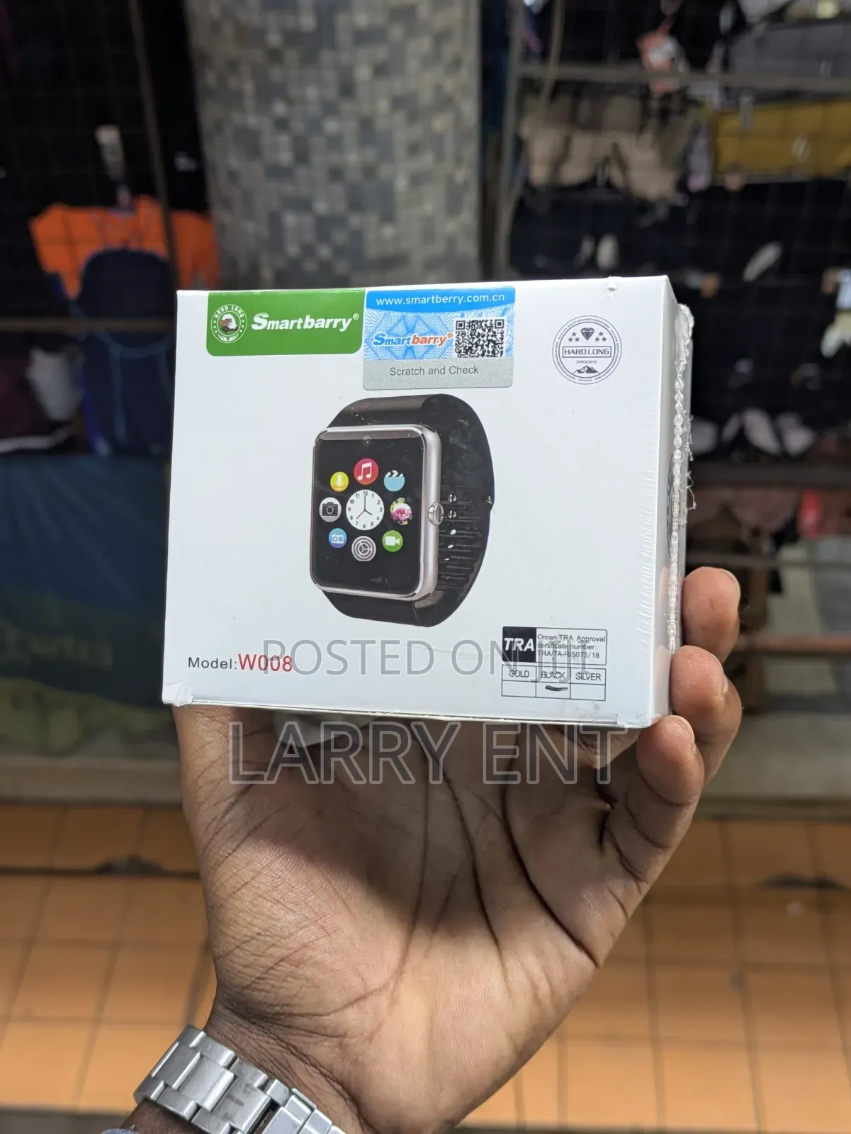 Smart Berry W008 Smart Watch for Android and iPhone