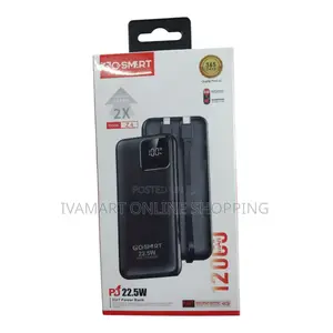 GO - SMART 12,000mAH Power Bank - 22.5 Fast Charging