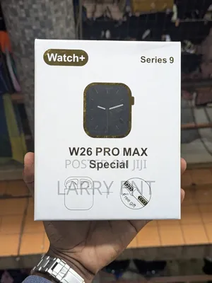 W26 Pro Max Smartwatch With Wireless Earbuds And 2 Straps