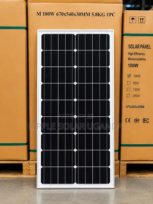 85w Solar Panel for Homes, Farms Businesses Kampala