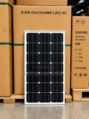 60w Solar Panel for Home Lighting Battery Charging Kampala
