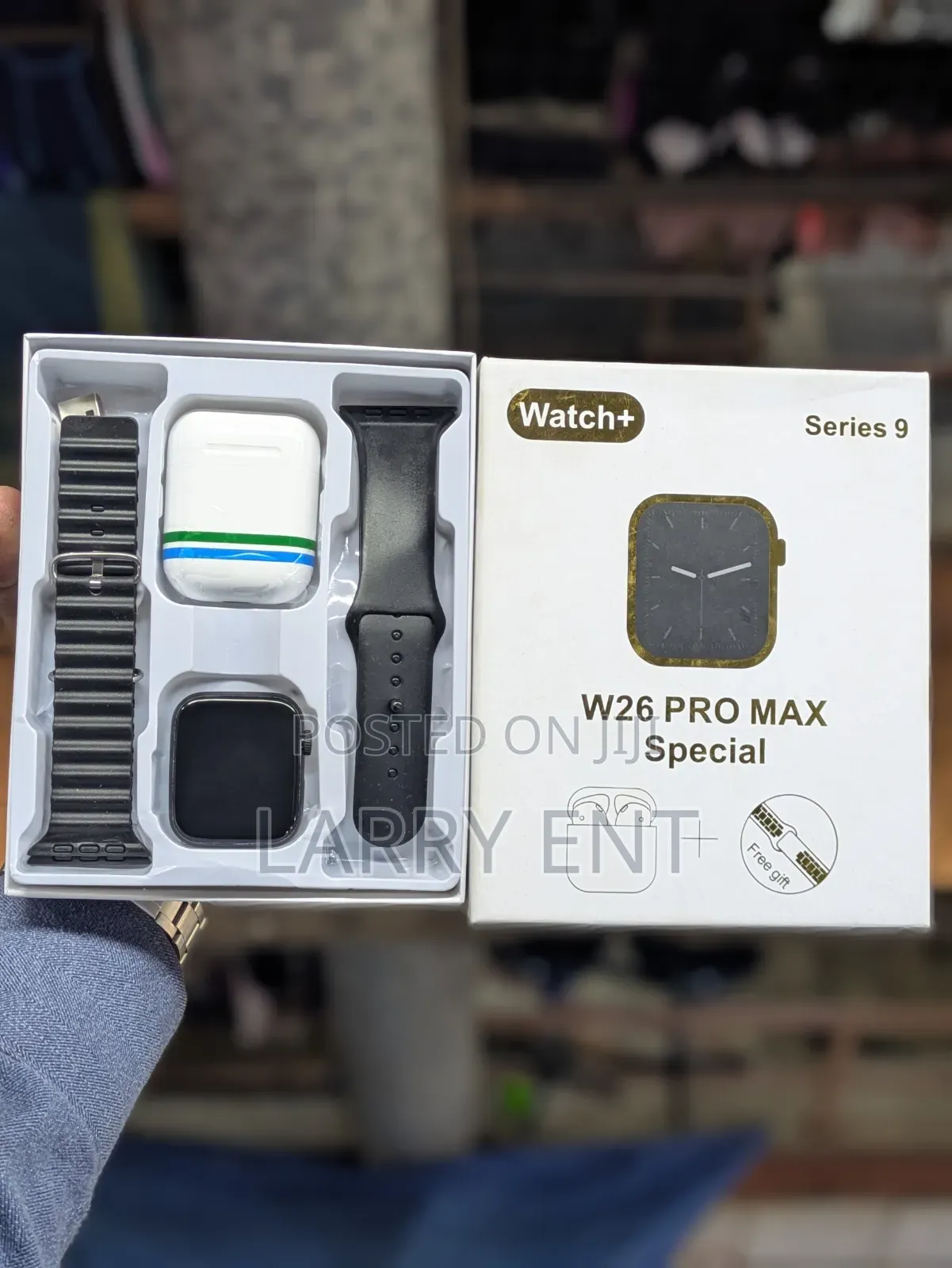 W26 Pro Max Smartwatch Dual Straps Bluetooth Call Watch