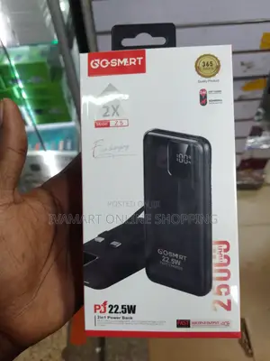 GO - SMART 25,000 mAH Power Bank - 22.5 Fast Charging