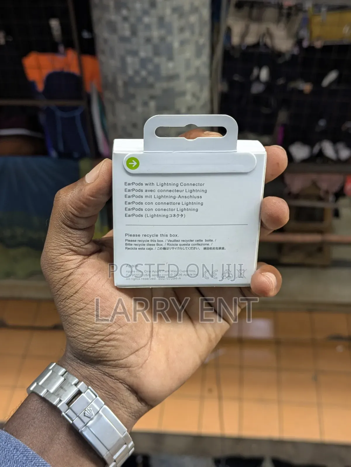 Apple Lightning Earphones Wired Headphones For iPhone