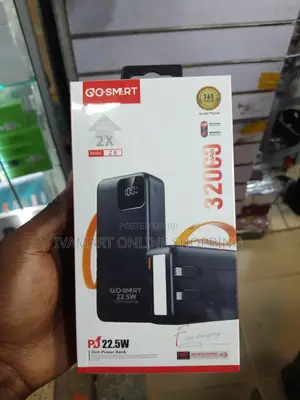 GO - SMART 32,000 mAH Power Bank - 22.5 W Fast Charging