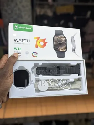 Smartberry 10 Smart Watch With 3 Rubber Straps Android iPhone
