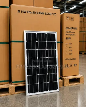 40w Black Solar Panel for Homes, Farms Businesses Kampala