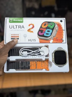 Smartberry Ultra 2 Smartwatch With 3 Straps Bluetooth Calling Watch