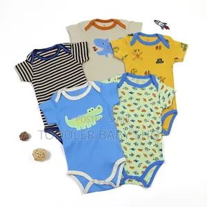 5 Piece Baby Body Suits