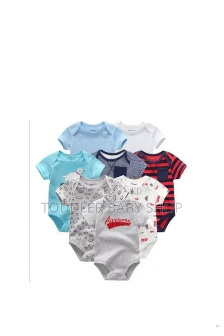 5 Piece Baby Body Suits
