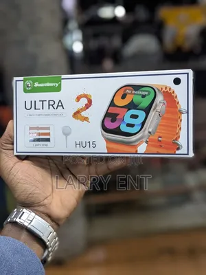 Smartberry Ultra 2 Smart Watch 3 Rubber Straps Android iPhone