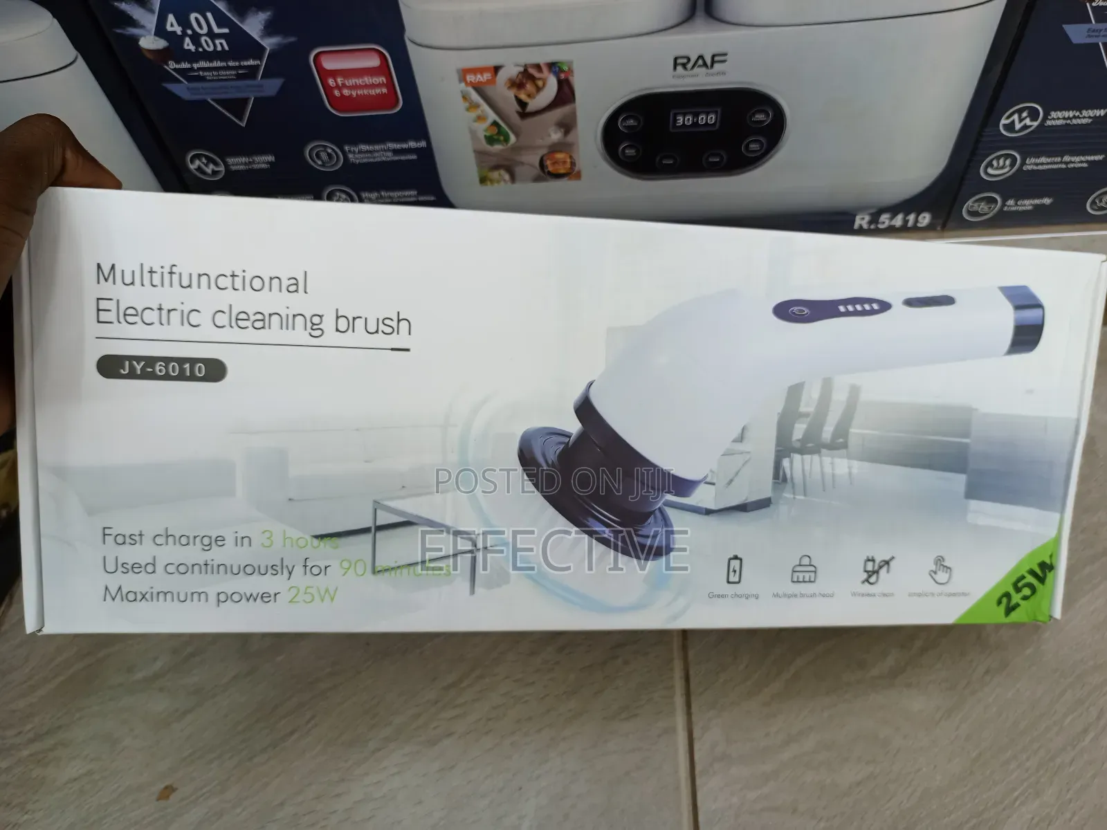 Multifunctional Electric Cleaning Brush.