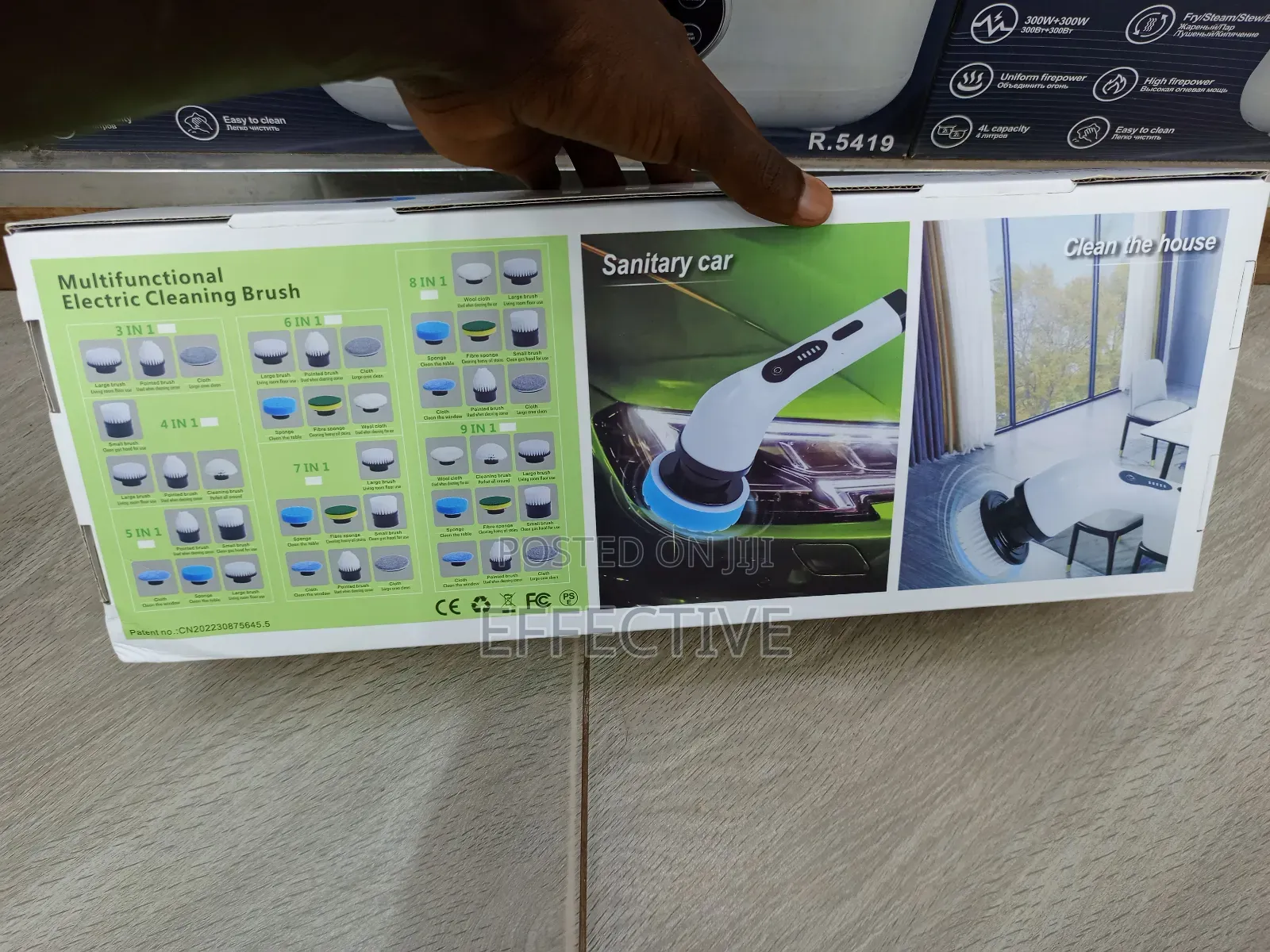 Multifunctional Electric Cleaning Brush.