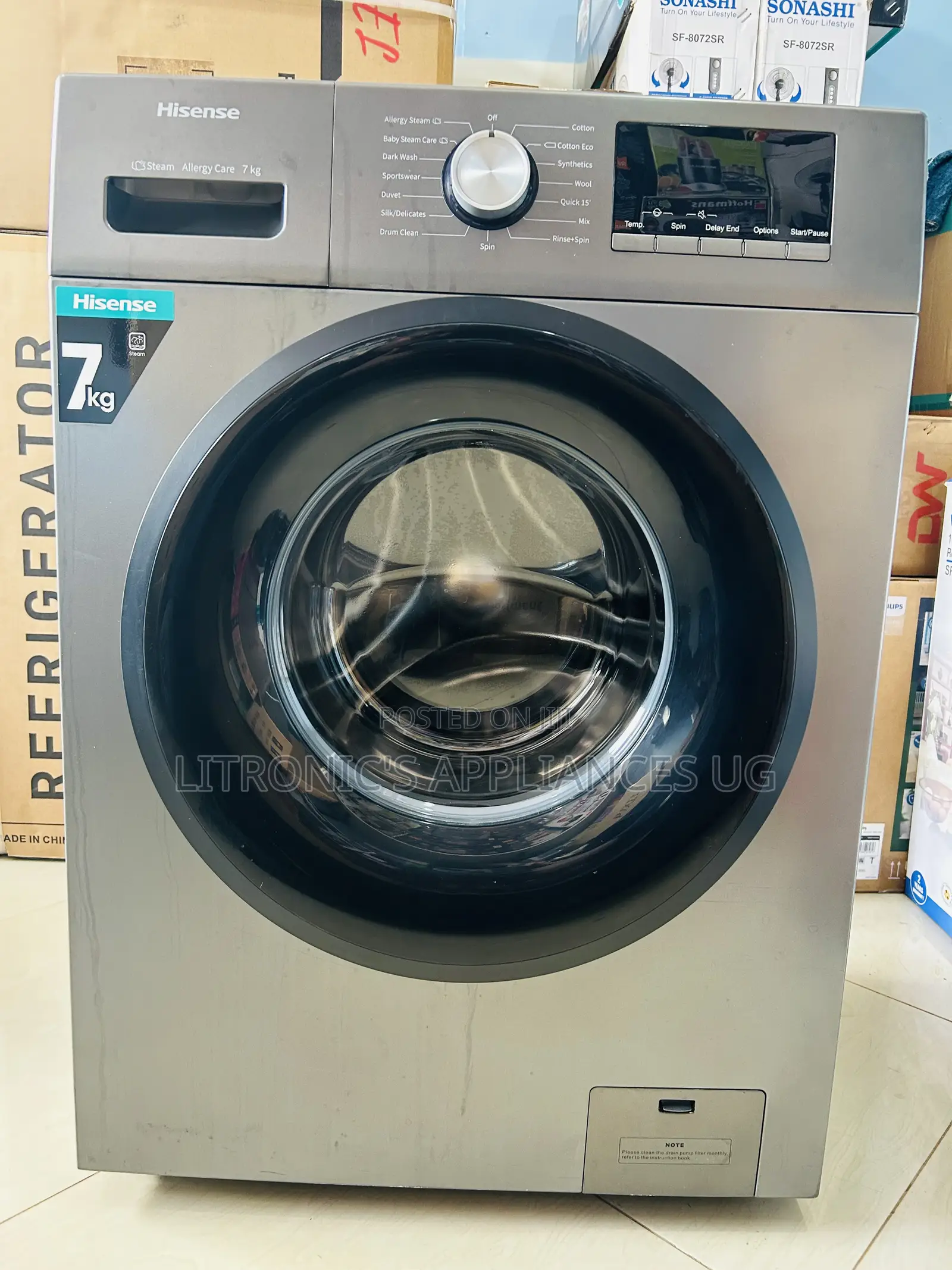 Hisense 7kg Washing Machine Used