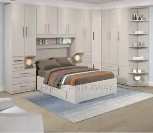 Space Saver Inbuilt Wardrobes With a Bed