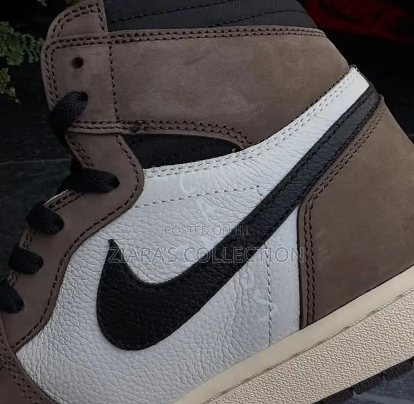 Dark Mocha Version of Nike Air Jordan 1 Retro High Travis Scott