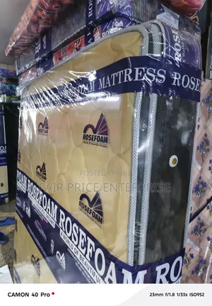 Spring Mattress Double Layer. 5x6x10 Inches. Rosefoam Mattresses