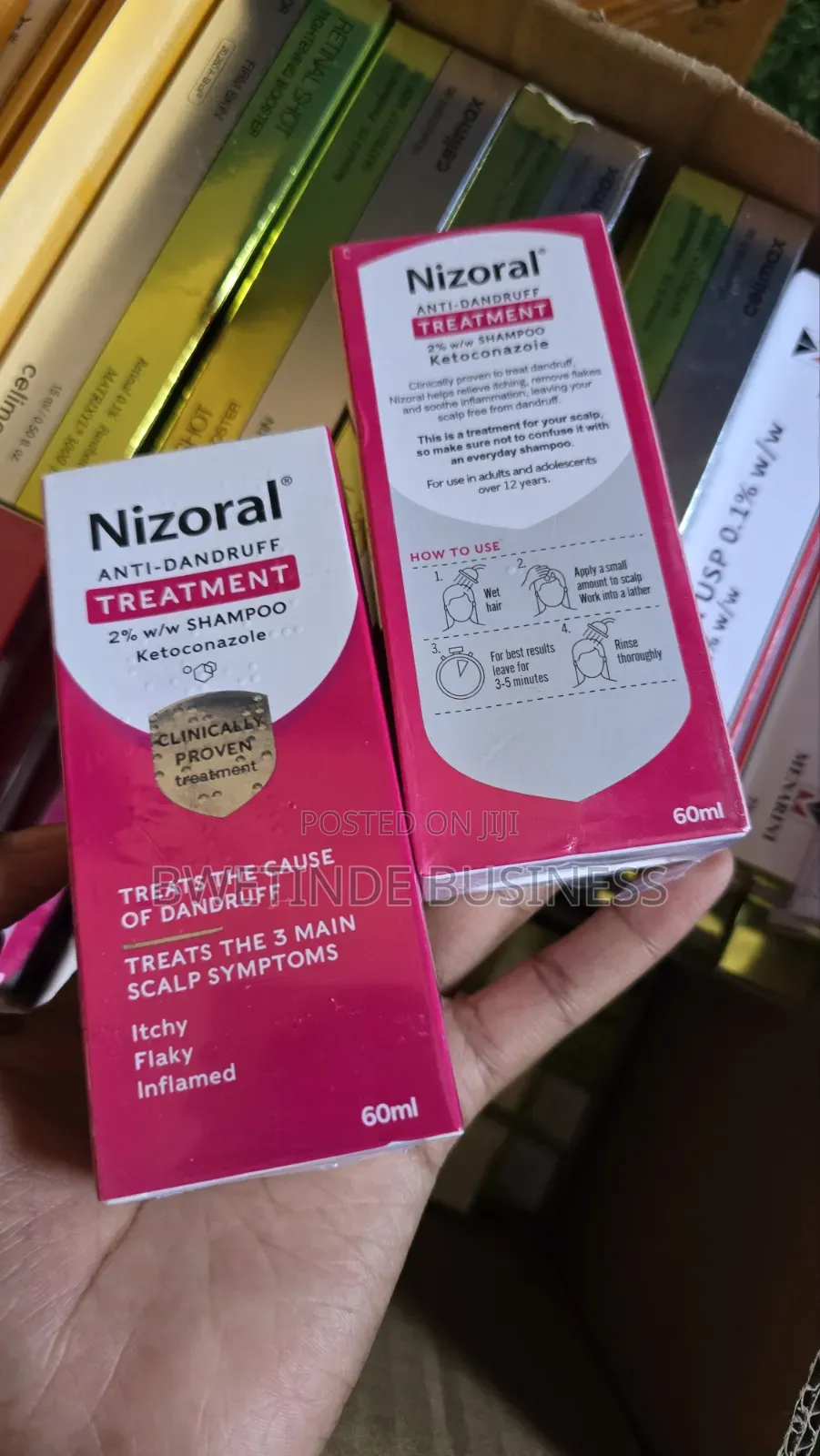 Nizoral Anti-Dandruff Shampoo 60ml