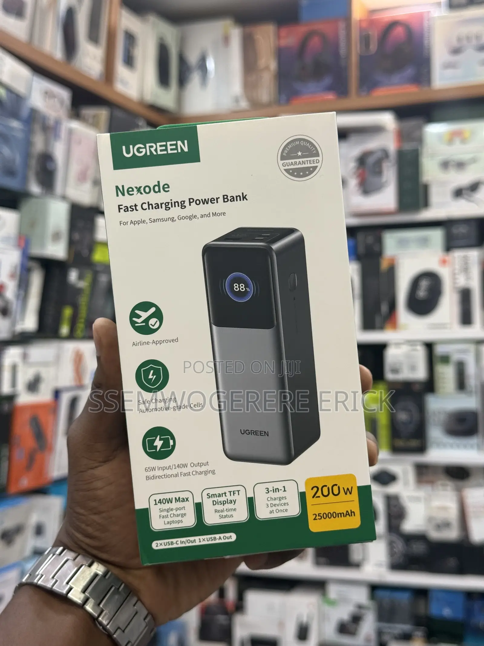 Ugreen Nexode Fast Charging Power Bank 25000mah